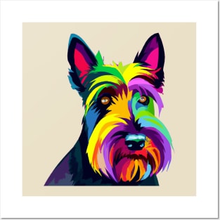 Scottish Terrier Pop Art - Dog Lover Gifts Posters and Art